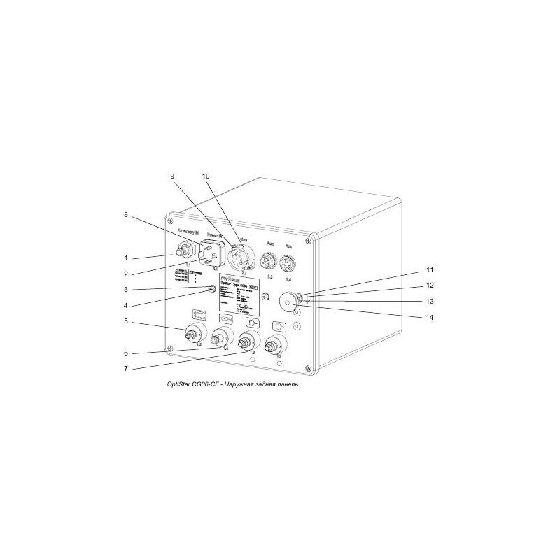 OptiStar-CG06CFN-ru 7. Соединение шланга - в сборе, d=8/6 мм